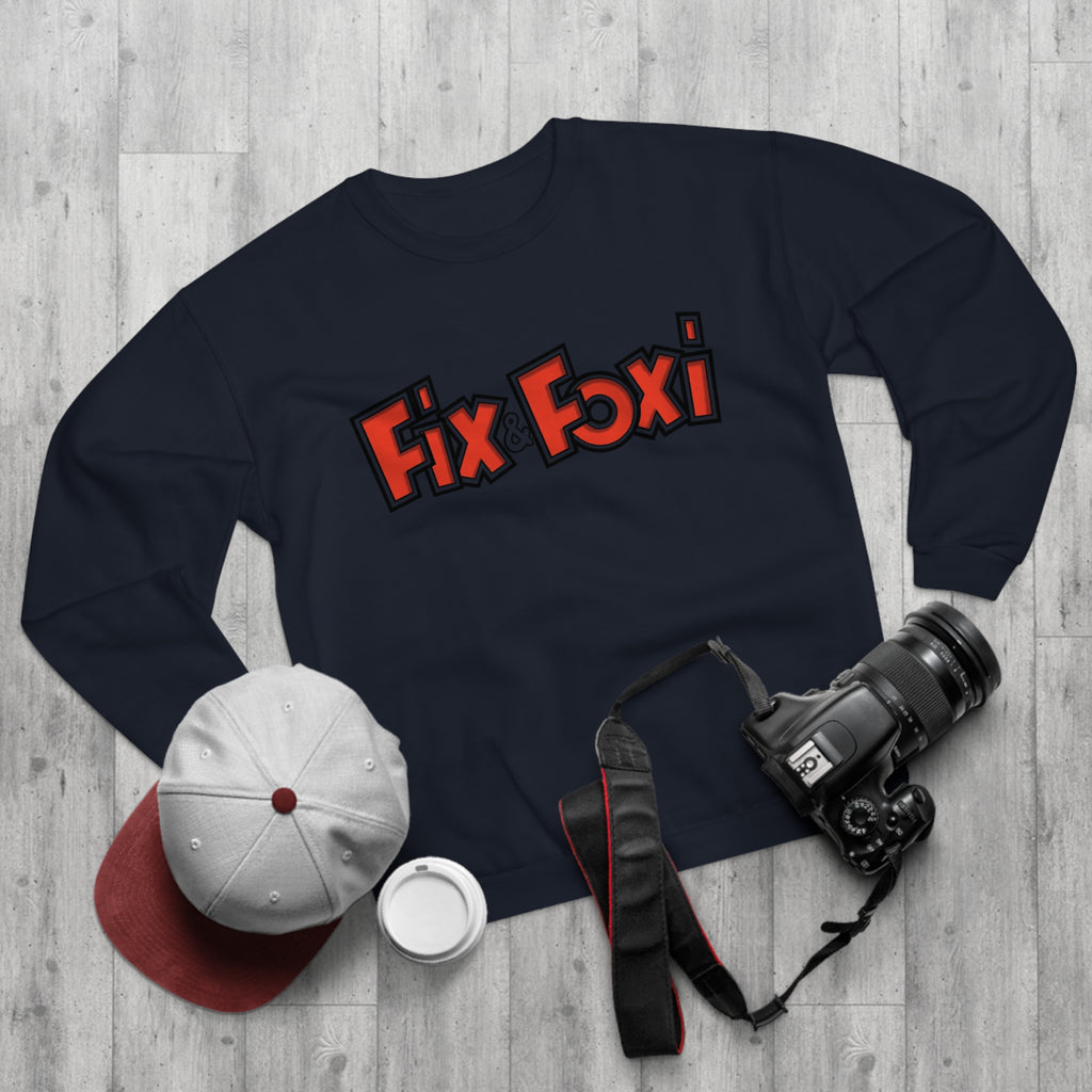 Fix & Foxi Unisex Crew Neck Sweatshirt - Comfy Gift for Friends, Cozy Layer for Chilly Days, Perfect for Casual Outings, Cute Apparel [...]