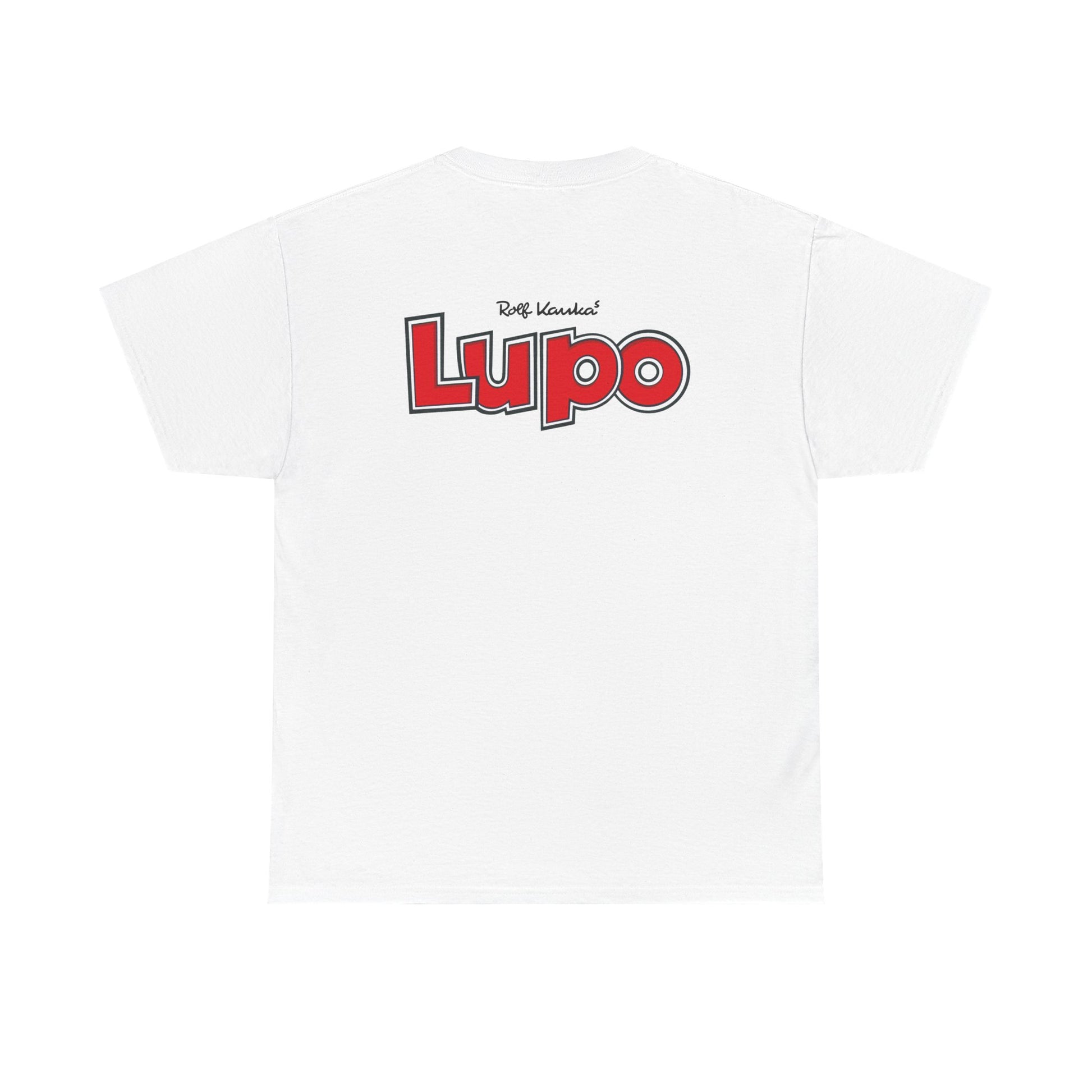 Trendy Graphic Tee, Lupo, Casual Top, Gift for Him/Her, Streetwear Style, Unique Design