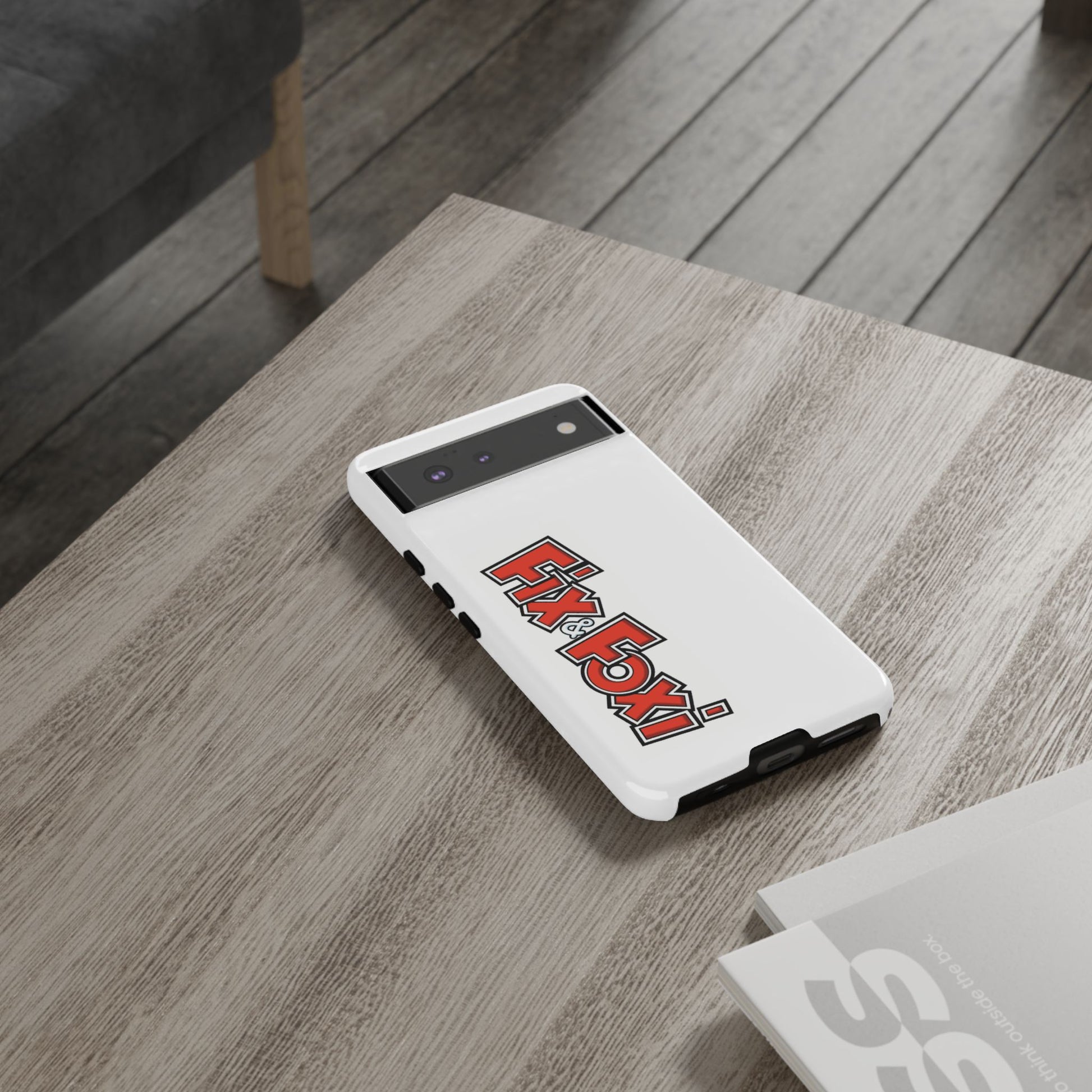 Tough Phone Case with Fix & Foxi Design - Cute & Durable Cover for Fans, Gifts for Kids, Collectibles, Cartoon Merch, Personalized Tech