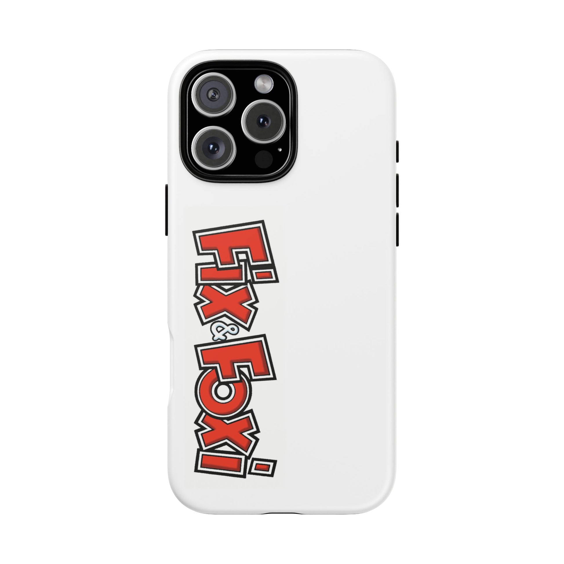 Tough Phone Case with Fix & Foxi Design - Cute & Durable Cover for Fans, Gifts for Kids, Collectibles, Cartoon Merch, Personalized Tech