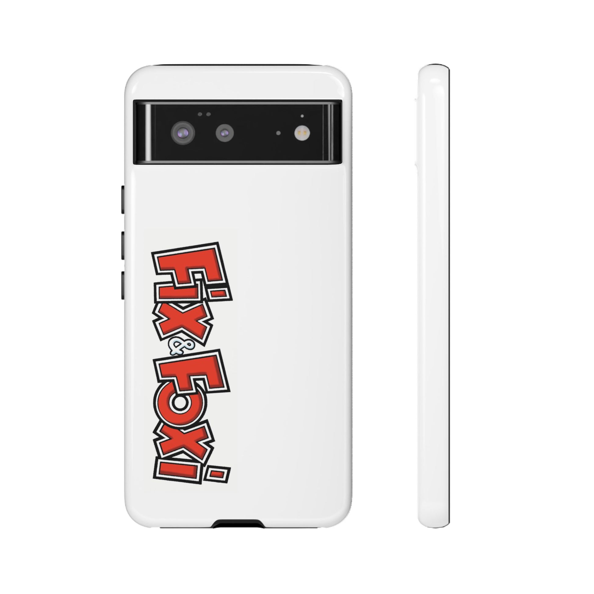Tough Phone Case with Fix & Foxi Design - Cute & Durable Cover for Fans, Gifts for Kids, Collectibles, Cartoon Merch, Personalized Tech