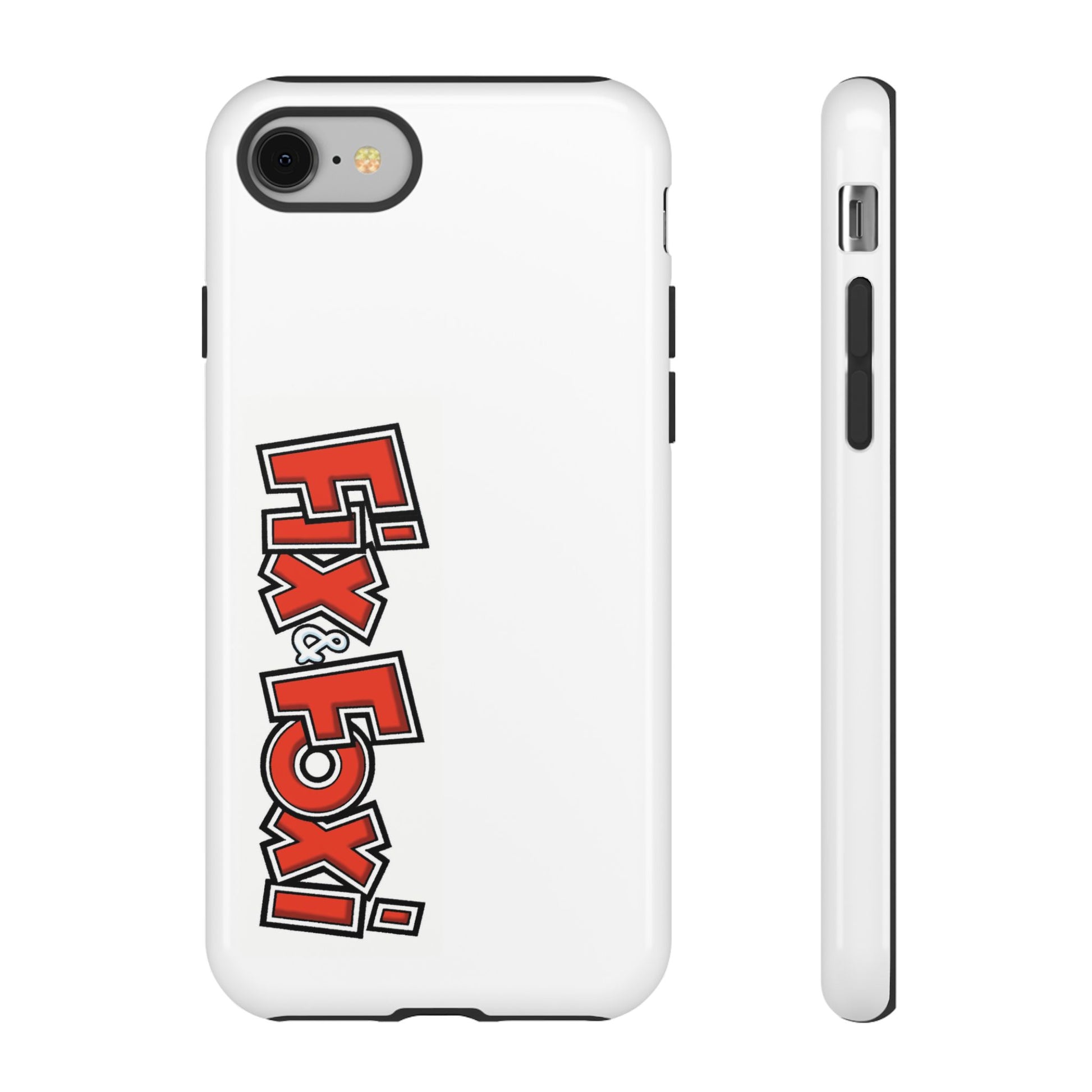 Tough Phone Case with Fix & Foxi Design - Cute & Durable Cover for Fans, Gifts for Kids, Collectibles, Cartoon Merch, Personalized Tech